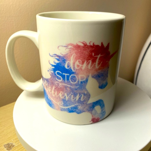 Pink and Purple Unicorn Mug  NWT - Picture 1 of 3